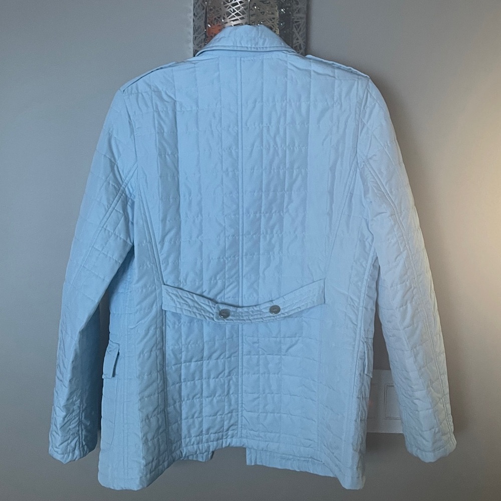 Max Mara Weekend Lightweight Blue Quilted Jacket - Picture 2 of 8